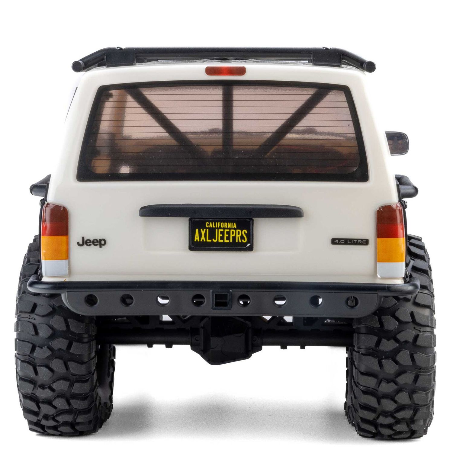 1/10 SCX10 III Jeep Cherokee XJ 4X4 RTR Brushed Rock Crawler, White