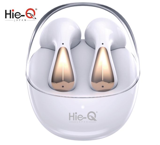 HIE-Q V1000 Wireless Earbuds | Bluetooth 5.3 | 16 Hours Listening Time | 18-Month Replacement Warranty