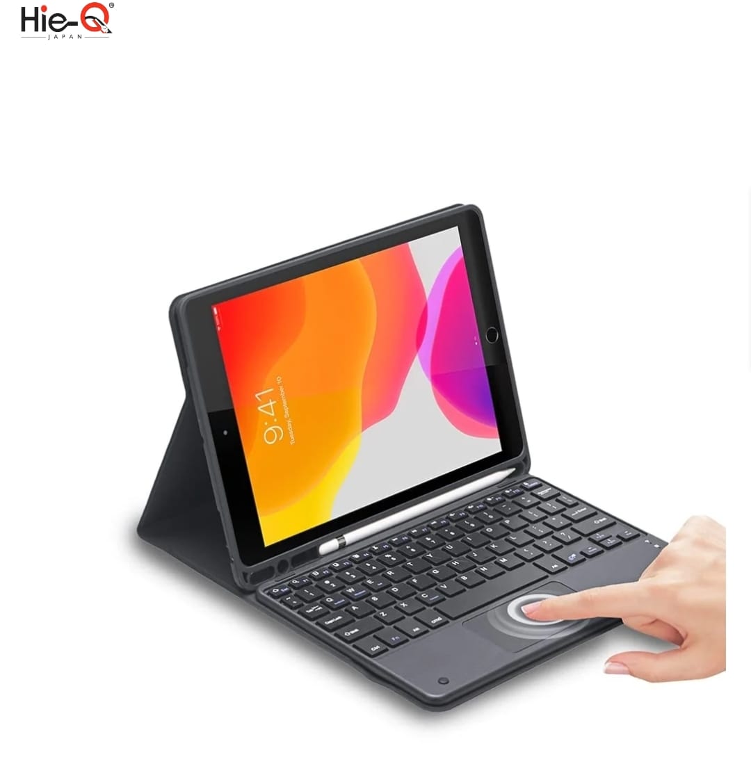 HIEQ Smart Keyboard Case with Mousepad for 12.9-inch iPad