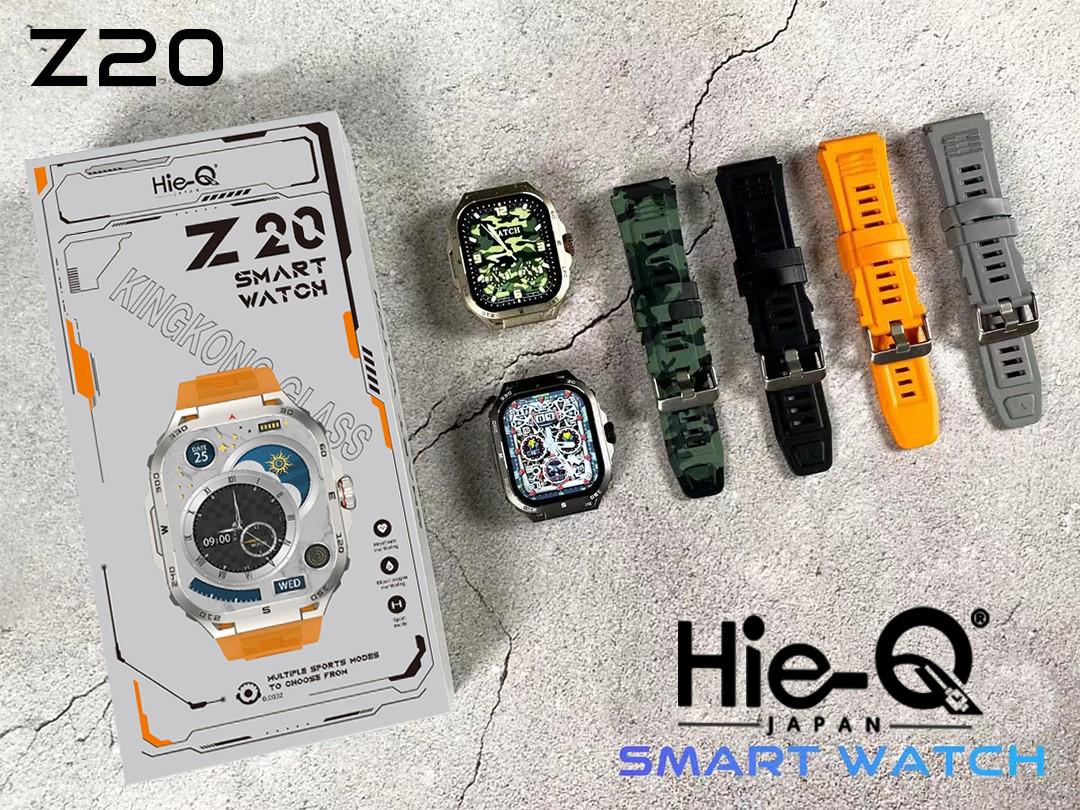 HIE-Q Z20 Smart Watch | Waterproof | Bluetooth Calling | Health Monitoring | Sports Modes | Voice Assistant