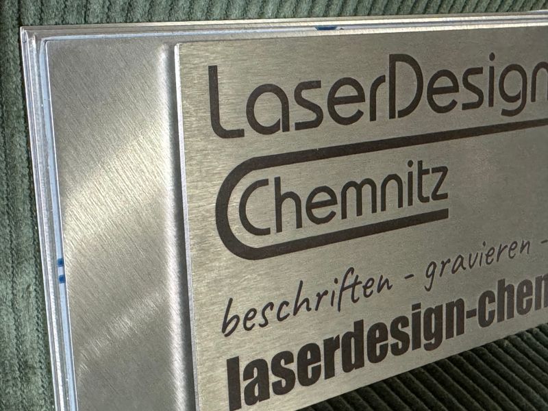 Firmenschild Namensschild 20 x 10 cm Gravur