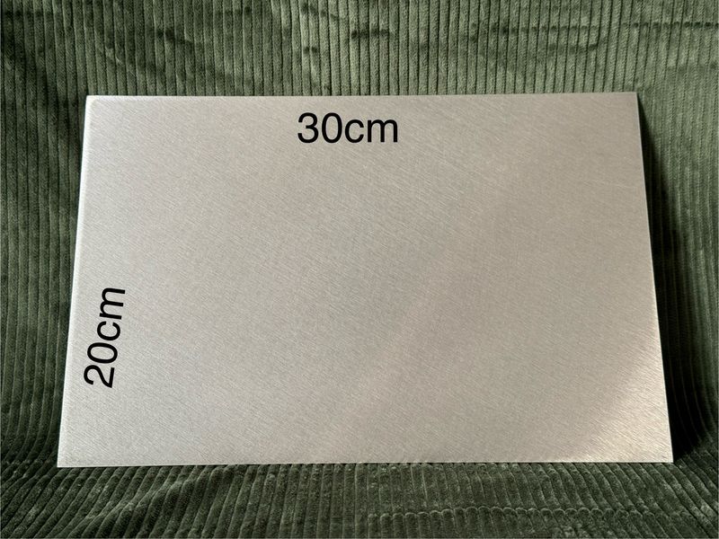 Firmenschild Namensschild Edelstahl 30 x 20 cm Gravur