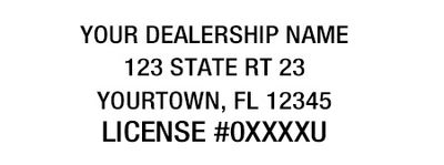 FLORIDA REASSIGNMENT ADDRESS STAMP