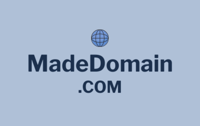 MadeDomain .com is for sale