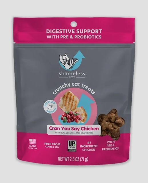 Cran U Say Chicken Crunchy Cat Treats
