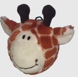 4" Ez Squeaky Ball - Giraffe