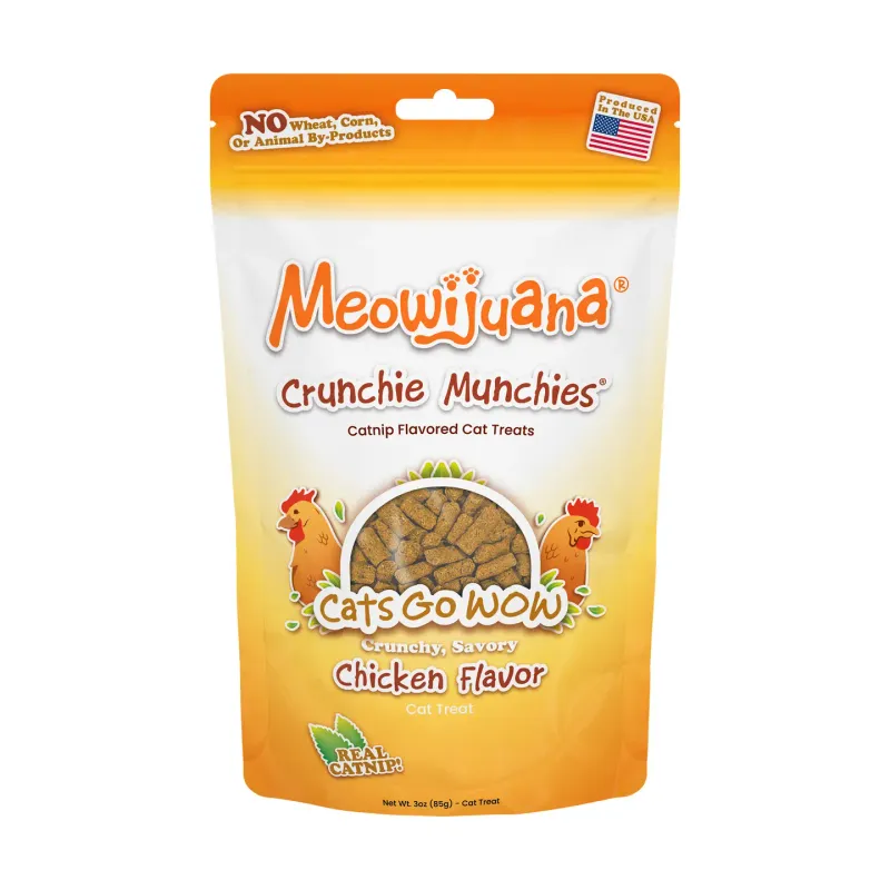 Crunchie Munchie - Catnip Treats - Chicken Crunchie Munchie - Catnip Treats - Chicken