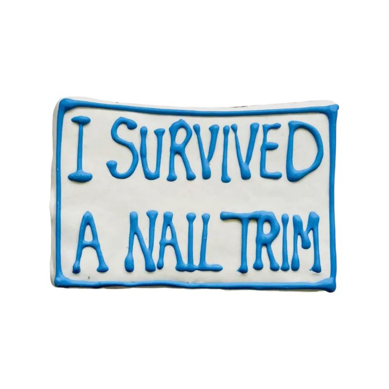 Bakery Cookie - I Survived A Nail Trim