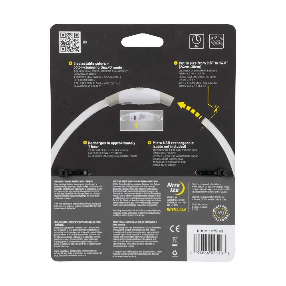 Nite Ize Nitehowl Mini Rechargeable Led Safety Necklace