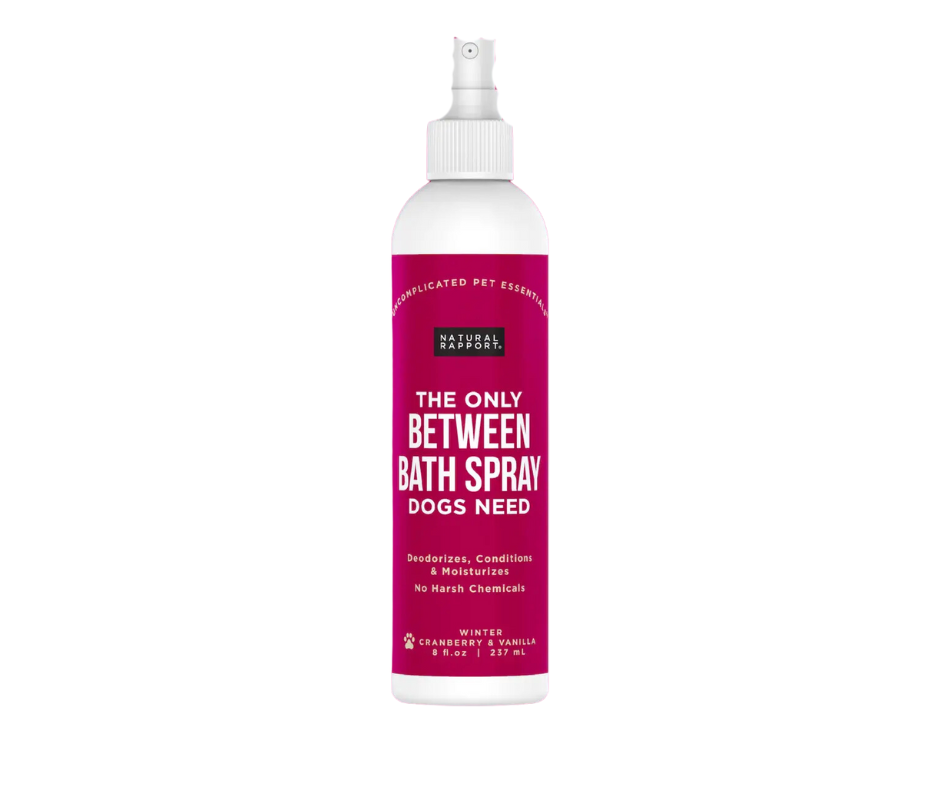 The Only Between Bath Spray Dogs Need - Winter Cranberry and Vanilla 3oz