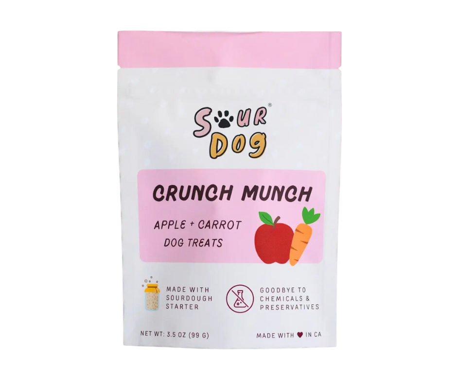 Crunch Munch - Apple & Carrot Sourdough Dog Treats