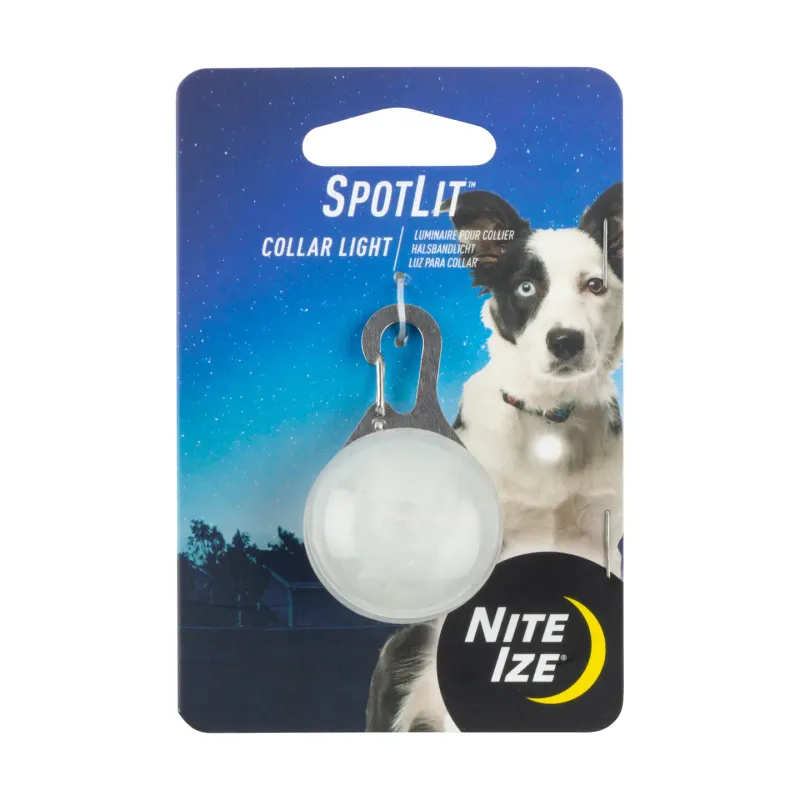 Nite Ize Spotlit Collar Light - White
