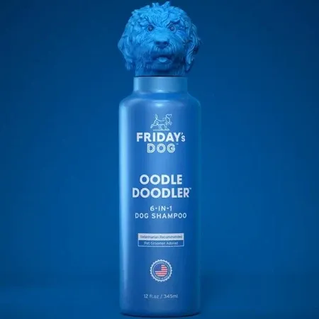 Friday's Dog 6-in-1 Deodorizing Oodle Doodler Dog Shampoo, 12-fl oz bottle