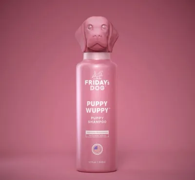Friday's Dog Puppy Wuppy Sensitive Dog & Puppy Shampoo, 12-oz bottle