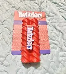 Twizzlers Rubber Squeak Dog Toy