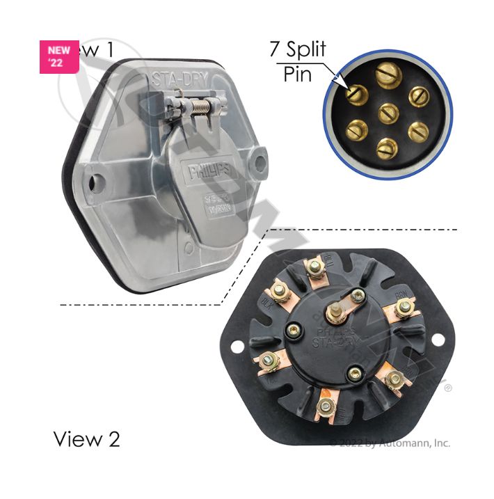 Socketbreaker 7-Way w/o Breaker Die-Cast /  15760 /  6707200 / 421286 / 820853