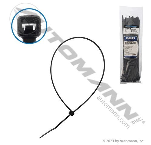 Cable Tie 14 in. Black 50 lb. Strength / 843147