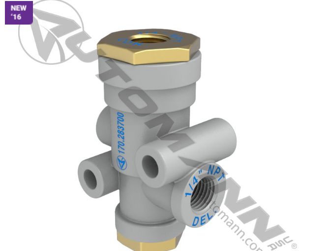 SV1 Type Synchronizing Valve  Opens at 62PSI, Exhaust Opens at 50PSI / 283700