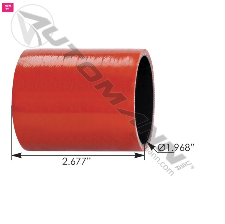 Hose EGR Cooler Detroit Diesel 1.9:x 2.7&quot; / 561.46252