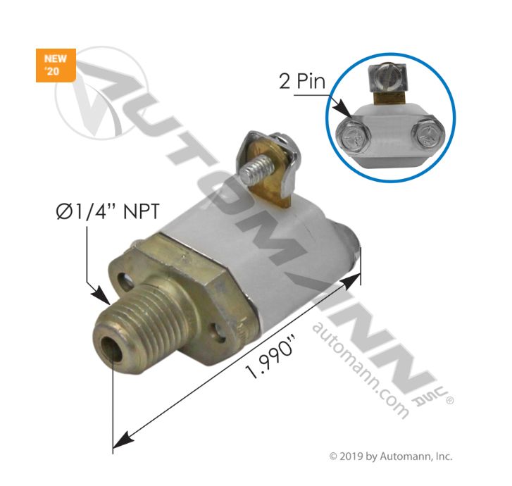 Low Pressure Switch LP3 Type 1/4in NPT /  1MR2344R / 745280530N / BW280530