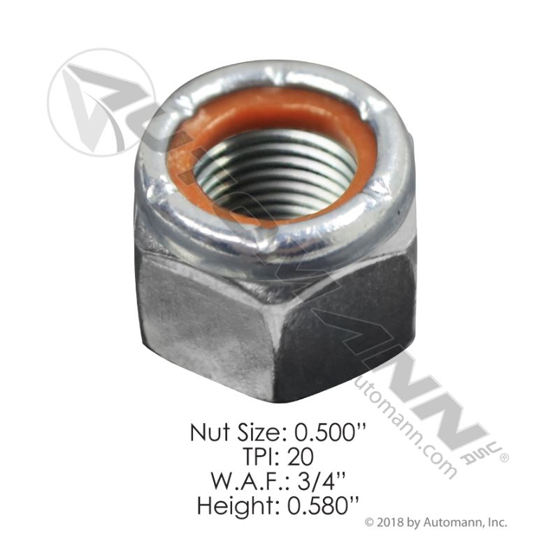 Elastic Stop Nut 1/2in-20 / 25095352 / 21AX360 / 108349H