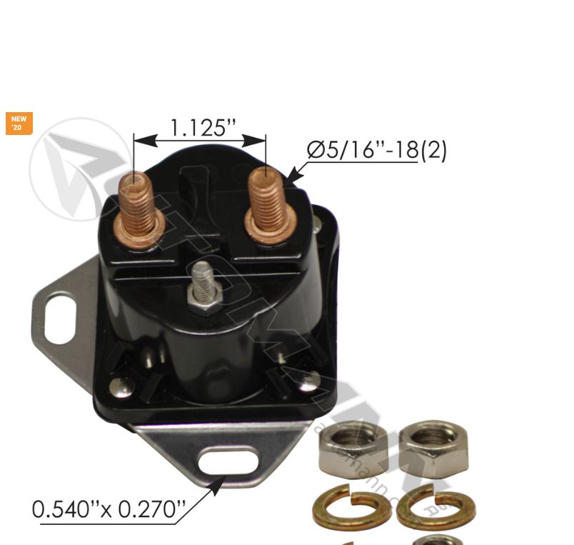 Solenoid Switch IHC - Automann - Electrical - 12 Volts, Prestolite Systems / 577.55530