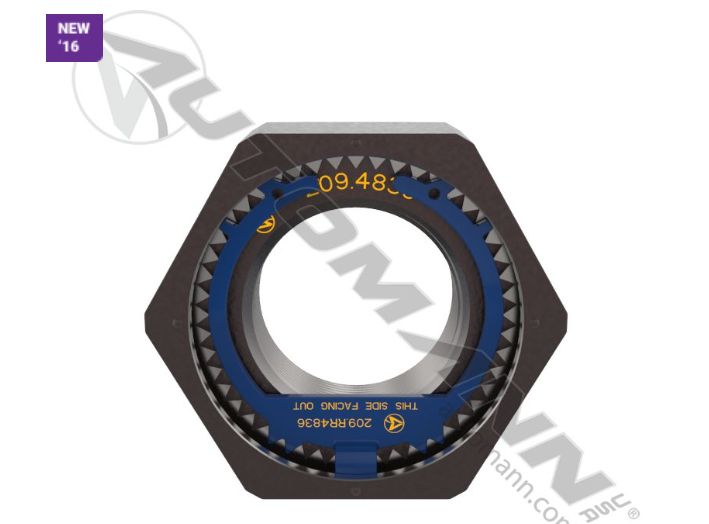 Unitized Spindle Nut - Thread 1-1/2" / Thickness 1.031" - National 614836 / Stemco 448-4836