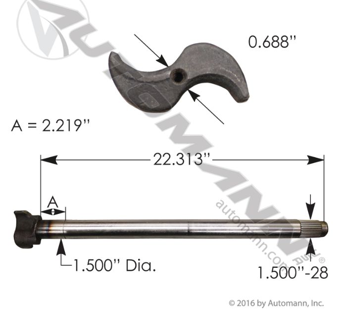 Camshaft  RH/Spicer /N E-10923