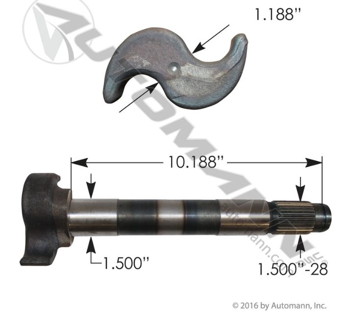 S-Camshaft - RH - 122.281006.02