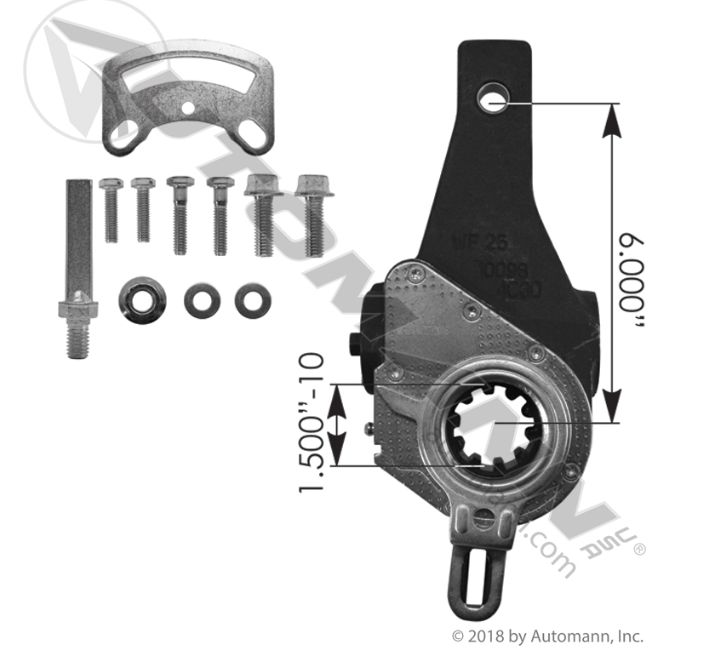 Haldex Type Slack Adj 6in Economy / 40110216/ E-6936/ R806015
