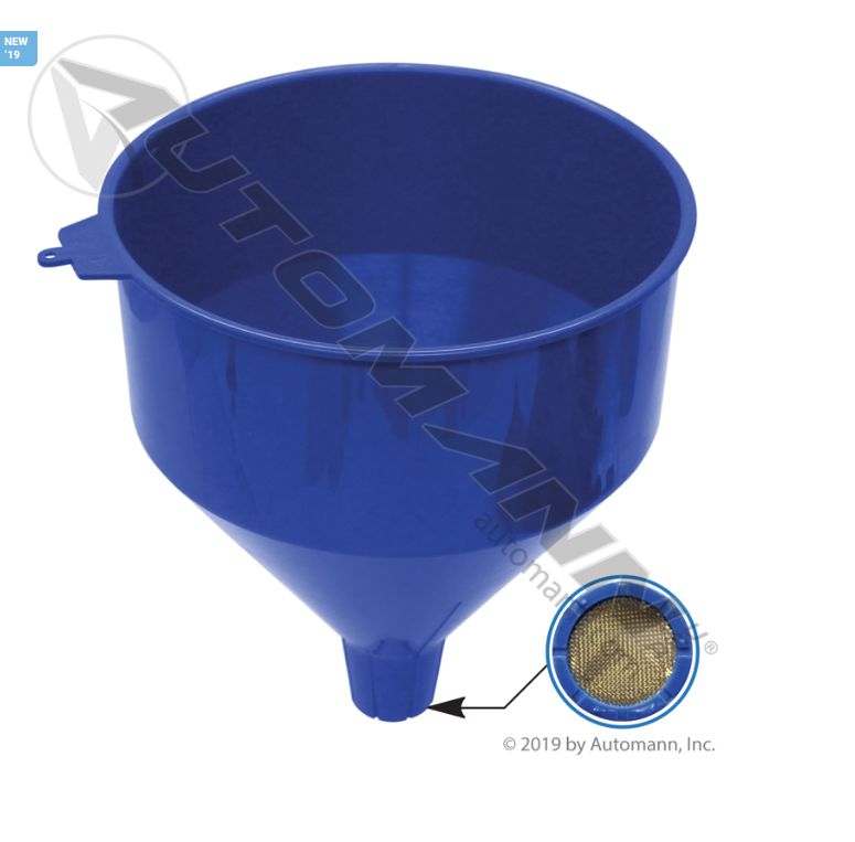Funnel Plastic 6 Quart w/Screen