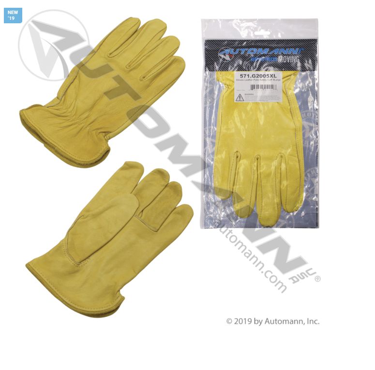 Drivers Gloves Leather Extra Large / 571.G2005XL