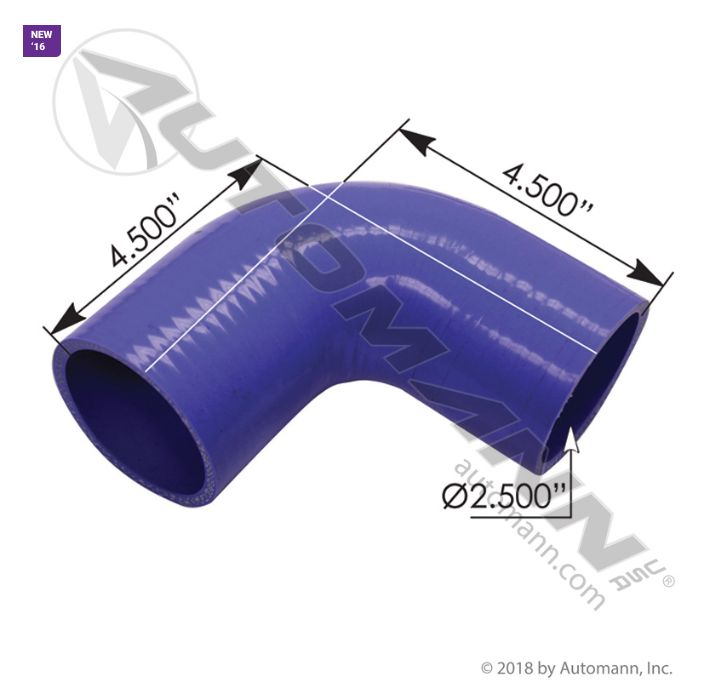 Coolant 90deg Elbow w/4ply Poly;2.5in ID / F046006 / HE9324