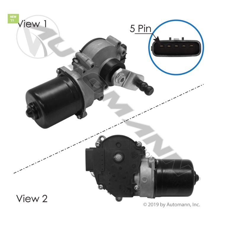 Wiper Motor Kenworth-Peterbilt   T680, T880, Pete 579 / R236014
