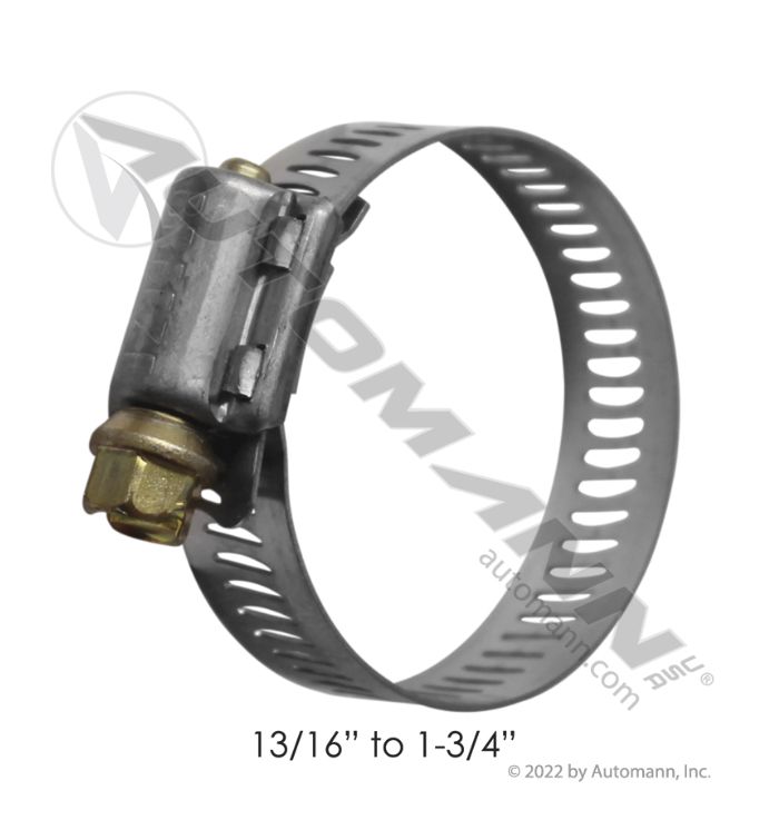 Hose Clamps Size 20 (13/16&quot; - 1-3/4&quot;) 62020