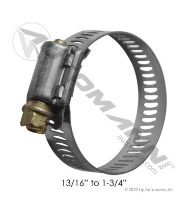 Hose Clamps Size 20 (13/16" - 1-3/4") 62020 Hose Clamps Size 20 (13/16" - 1-3/4") 62020
