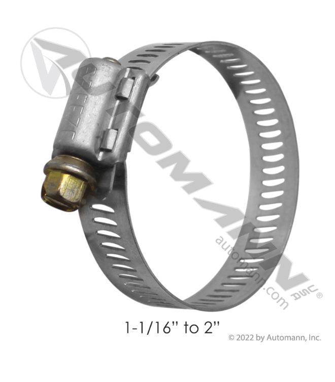 Hose Clamps Size 24 (1-1/16&quot; - 2&quot;) 62024