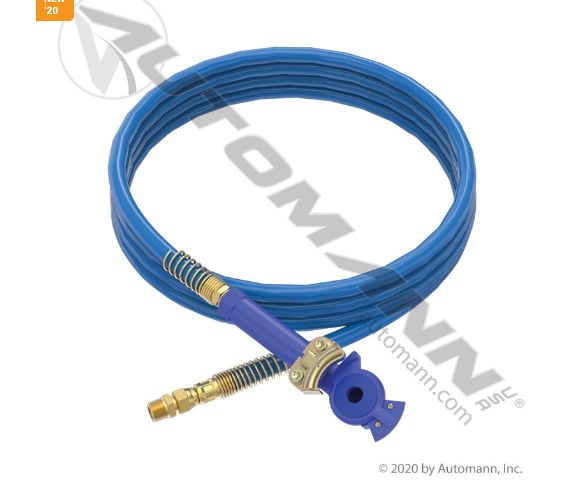 Rubber Air Line Blue Service 15ft  /B455180PBMAXX