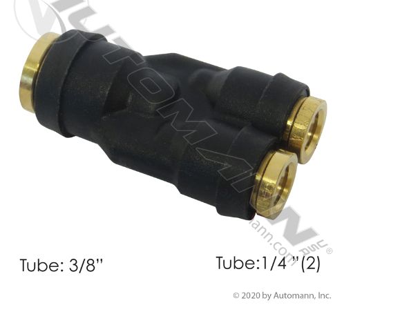 - PLC Y Union DOT 1/4in X 1/4in X 3/8in/QL1363446, 016291