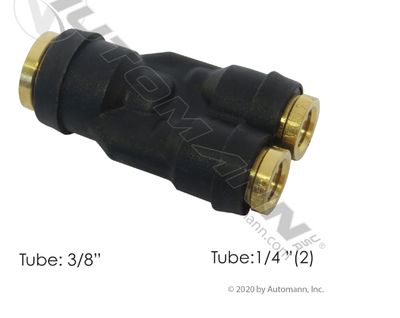 - PLC Y Union DOT 1/4in X 1/4in X 3/8in/QL1363446, 016291
