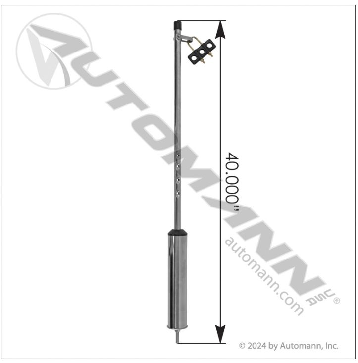 Pogo Stick Stainless Steel Finish 40in / 9400H2 / 581105