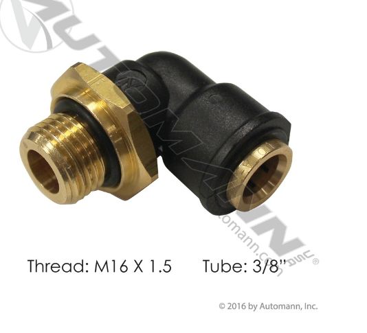 Composite PLC Male Elbow Fitting Volvo P/N 20999390