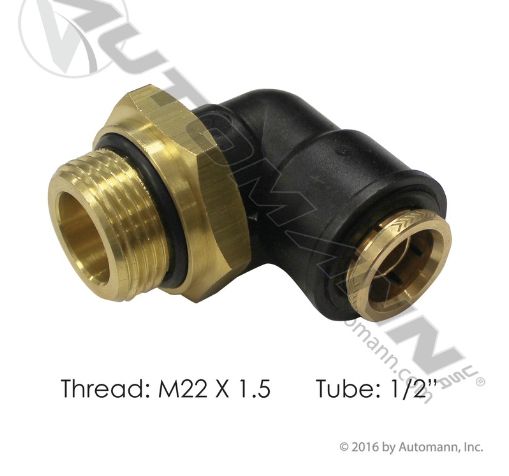Composite PLC Male Elbow Fitting Volvo P/N 20999384