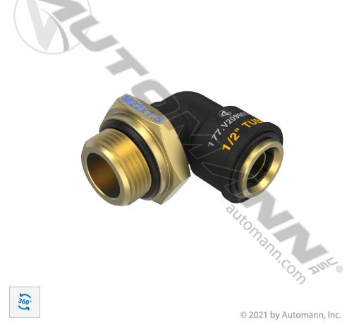 Composite PLC Male Elbow Fitting Volvo P/N 20999384