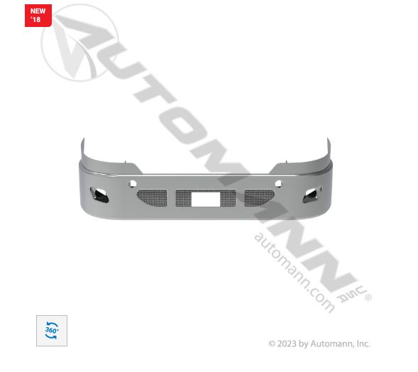 Bumper Chrome Freightliner 14in Cascadia /2128643001