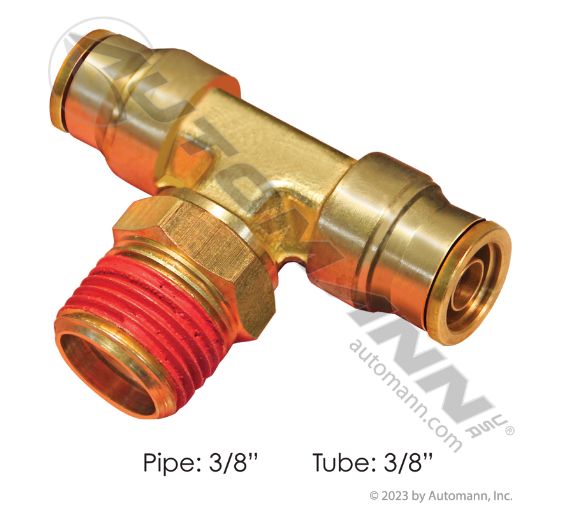 Brass PLC Male Branch Tee 3/8 X 3/8in /177.13B726C