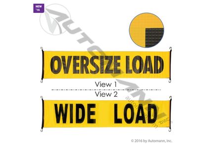 Banner 84in X 18in Double Side Vinyl/AVB102, 12384, 4989415, BVHOS185  /     571.SB108V