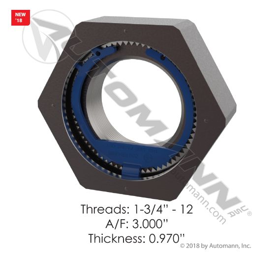 Unitized Spindle Nut /448-4865 / 209.4865