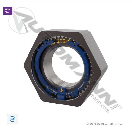 Unitized Spindle Nut /448-4837, 614837 / 209.4837
