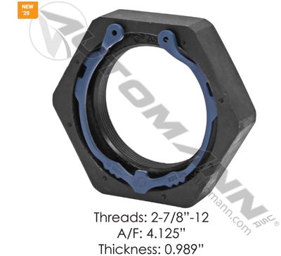 Unitized Spindle Nut for Mack Drive Axle /449-4904 / 209.4904